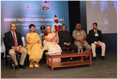 Inauguration of CUPART 2016, Goa, with Her Excellency Governor Smt. Mridula Sinha,Prof. Yakoub Khalaf, and fellow dignitaries